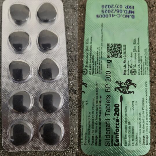 Sildenafil 200 mg 10 tabs