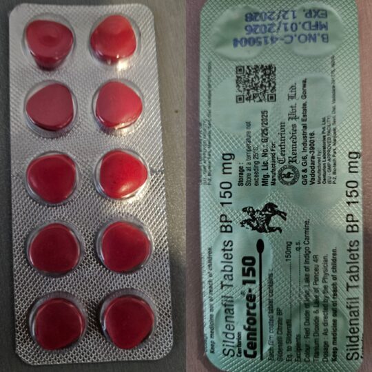 Sildenafil 150mg tabs